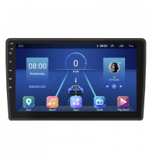 Штатная магнитола Lesko для Citroen Jumpy II 2007-2012 экран 9" 4/32Gb 4G Wi-Fi GPS Top