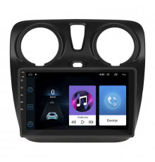 Штатная магнитола Lesko для Dacia Dokker I ver 2 2012-2017 экран 9" 1/16Gb Wi-Fi GPS Base