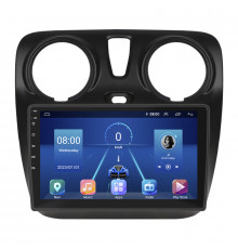 Штатная магнитола Lesko для Dacia Lodgy ver 2 2012-2017 экран 9" 4/32Gb 4G Wi-Fi GPS Top