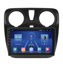 Штатная магнитола Lesko для Dacia Lodgy ver 2 2017-н.в экран 9" 4/64Gb 4G Wi-Fi GPS Top