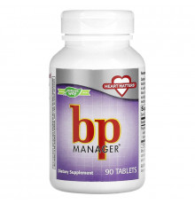Підтримка кров'яного тиску, bp Manager, Nature's Way, 90 таблеток