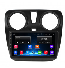 Штатная магнитола Lesko для Dacia Sandero II ver 2 2012-2016 экран 9" 2/32Gb Wi-Fi GPS Base