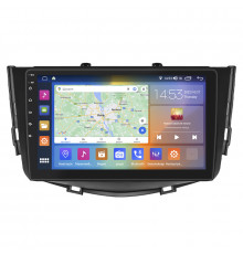 Штатная магнитола Lesko для Lifan X60 I 2011-2015 экран 9" 2/32Gb CarPlay 4G Wi-Fi GPS Prime