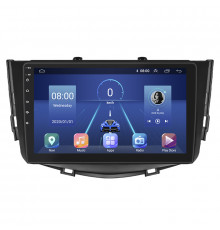 Штатная магнитола Lesko для Lifan X60 I Рестайлинг 2 2016-н.в. экран 9" 6/128Gb 4G Wi-Fi GPS Top