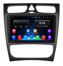 Штатная магнитола Lesko для Mercedes-Benz C-Класс II (W203) 2000-2004 экран 9" 2/32Gb Wi-Fi GPS Base