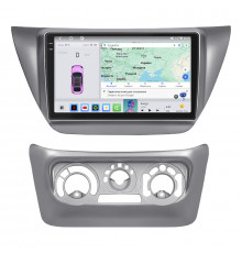 Штатная магнитола Lesko для Mitsubishi Lancer Evolution VIII 2003-2005 экран 9" 4/64 QLED CarPlay 4G Wi-Fi GPS 360 Prime