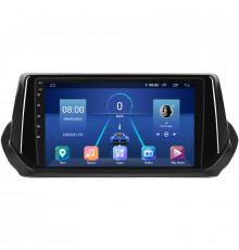 Штатная магнитола Lesko для Peugeot 2008 II 2019-н.в. экран 9" 2/32Gb 4G Wi-Fi GPS Top