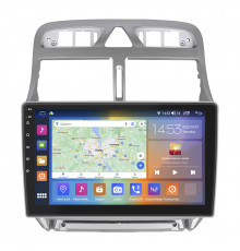 Штатная магнитола Lesko для Peugeot 307 I Рестайлинг 2005-2008 экран 9" 2/32Gb CarPlay 4G Wi-Fi GPS Prime