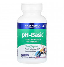 Ферменты  рН баланс, pH-Basic, Enzymedica, 120 капсул