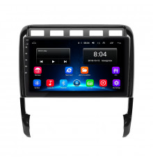 Штатная магнитола Lesko для Porsche Cayenne I (955) 2002-2007 экран 9" 2/32Gb Wi-Fi GPS Base