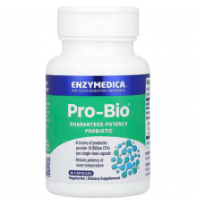 Пробиотики, Про Био, Guaranteed Potency Probiotic, Enzymedica, 30 капсул
