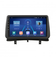 Штатная магнитола Lesko для Renault Clio III 2005-2009 экран 9" 4/32Gb 4G Wi-Fi GPS Top