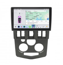 Штатная магнитола Lesko для Renault Logan I 2004-2009 экран 9" 4/64 QLED CarPlay 4G Wi-Fi GPS 360 Prime