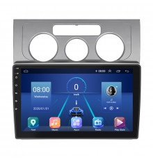 Штатная магнитола Lesko для Volkswagen Touran I Рестайлинг 2006-2010 экран 10" 4/64Gb 4G Wi-Fi GPS Top