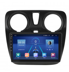 Штатная магнитола Lesko для Renault Lodgy  2012-2022 экран 9" 4/64Gb 4G Wi-Fi GPS Top