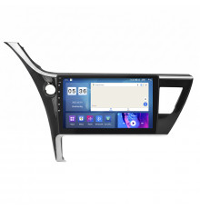 Штатная магнитола Lesko для Toyota Auris II Рестайлинг 2015-2018 экран 10" 4/64Gb CarPlay 4G Wi-Fi GPS Prime
