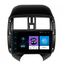 Штатная магнитола Lesko для Nissan Almera III (G15) 2012-2018 экран 9" 1/16Gb Wi-Fi GPS Base