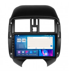 Штатная магнитола Lesko для Nissan Almera III (G15) 2012-2018 экран 9" 4/64Gb CarPlay 4G Wi-Fi GPS Prime