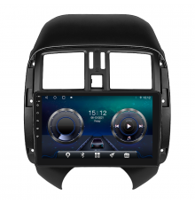 Штатная магнитола Lesko для Nissan Latio I (N17) 2012-2014 экран 9" 4/64Gb 4G Wi-Fi GPS Top