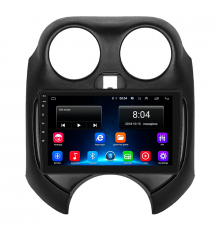 Штатная магнитола Lesko для Nissan March IV (K13) Рестайлинг 2013-н.в. экран 9" 2/32Gb Wi-Fi GPS Base