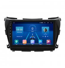 Штатная магнитола Lesko для Nissan Murano III (Z52) 2014-н.в. экран 10" 6/128Gb 4G Wi-Fi GPS Top