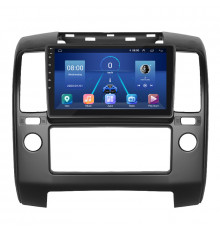 Штатная магнитола Lesko для Nissan Navara (Frontier) III (D40) 2004-2010 экран 9" 2/32Gb 4G Wi-Fi GPS Top