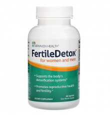 Детокс для женщин и мужчин, FertileDetox, Fairhaven Health, 90 капсул