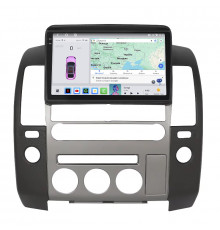 Штатная магнитола Lesko для Nissan Navara (Frontier) III (D40) Рестайлинг 2010-2015 экран 9" 4/64 QLED CarPlay 4G Wi-Fi GPS 360 Prime