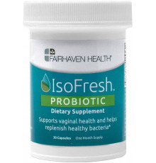 Пробиотик для баланса в женском организме, IsoFresh Probiotic for Feminine Balance, Fairhaven Health, 30 капсул