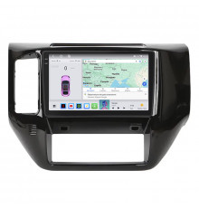 Штатная магнитола Lesko для Nissan Patrol V (Y61) Рестайлинг 2004-н.в. экран 9" 4/64 QLED CarPlay 4G Wi-Fi GPS 360 Prime