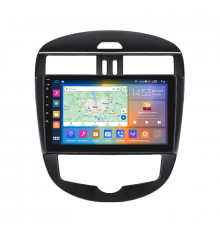 Штатная магнитола Lesko для Nissan Pulsar VI (C13) 2014-2018 экран 10" 4/64Gb CarPlay 4G Wi-Fi GPS Prime