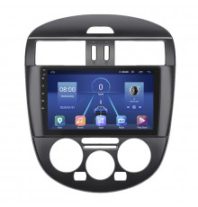 Штатная магнитола Lesko для Nissan Pulsar VI (C13) Manual AC 2014-2018 экран 9" 2/32Gb 4G Wi-Fi GPS Top