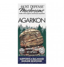 Трутовик, Agarikon, Fungi Perfecti, 60 капсул