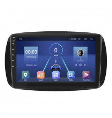 Штатная магнитола Lesko для Smart Fortwo III 2014-н.в. экран 9" 4/64Gb 4G Wi-Fi GPS Top