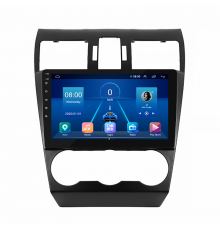 Штатная магнитола Lesko для Subaru Forester IV Рестайлинг 2015-2016 экран 9" 2/32Gb 4G Wi-Fi GPS Top