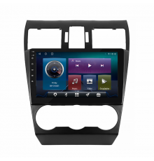 Штатная магнитола Lesko для Subaru Forester IV Рестайлинг 2015-2016 экран 9" 4/64Gb 4G Wi-Fi GPS Top