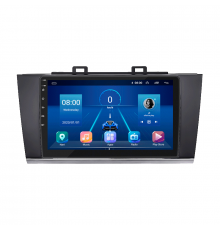 Штатная магнитола Lesko для Subaru Legacy VI 2014-2017 экран 9" 6/128Gb 4G Wi-Fi GPS Top
