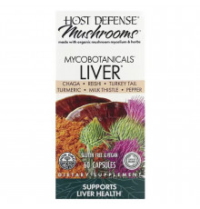 Формула для печени, Support Liver Health, Fungi Perfecti, Host Defense, 60 вегетарианских капсул