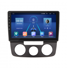 Штатная магнитола Lesko для Volkswagen Jetta V 2005-2011 экран 10" 4/64Gb 4G Wi-Fi GPS Top