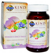 Витамины для женщин, Women's Once Daily, Garden of Life, 1 в день, 60 таблеток