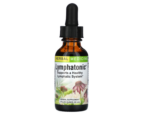 Детоксикація лімфи, тонік, Lymphatonic, Herbs Etc., 30 мл