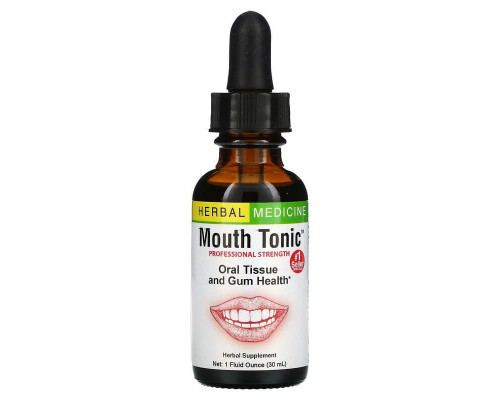 Здоров'я ротової порожнини, тонік, Mouth Tonic, Herbs Etc., 29,5 мл