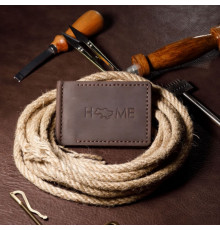 Затискач для грошей коричневий Home