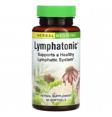 Лимфатоник, Lymphatonic, Herbs Etc., для здоровья лимфатической системы, 60 гелевых капсул