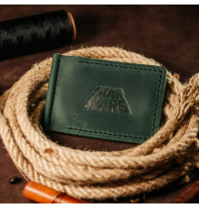 Затискач для грошей зелений Star wars