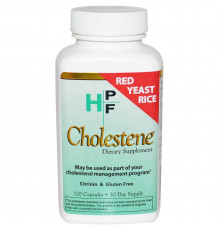 Червоний дріжджовий рис, HPF, Cholestene, Healthy Origins, 120 капсул
