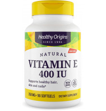 Вітамін Е, Vitamin E, Healthy Origins, 400 МО, 90 капсул
