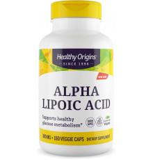 Альфа-липоевая кислота, Alpha Lipoic Acid, Healthy Origins, 300 мг, 150 капсул