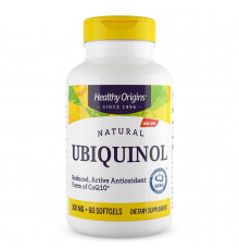 Убіхінол коензим CoQ10, Healthy Origins, 100 мг, 60 капсул