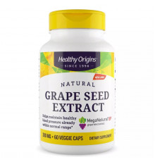 Екстракт виноградних кісточок (Grape Seed Extract), Healthy Origins, 300 мг, 60 капсул